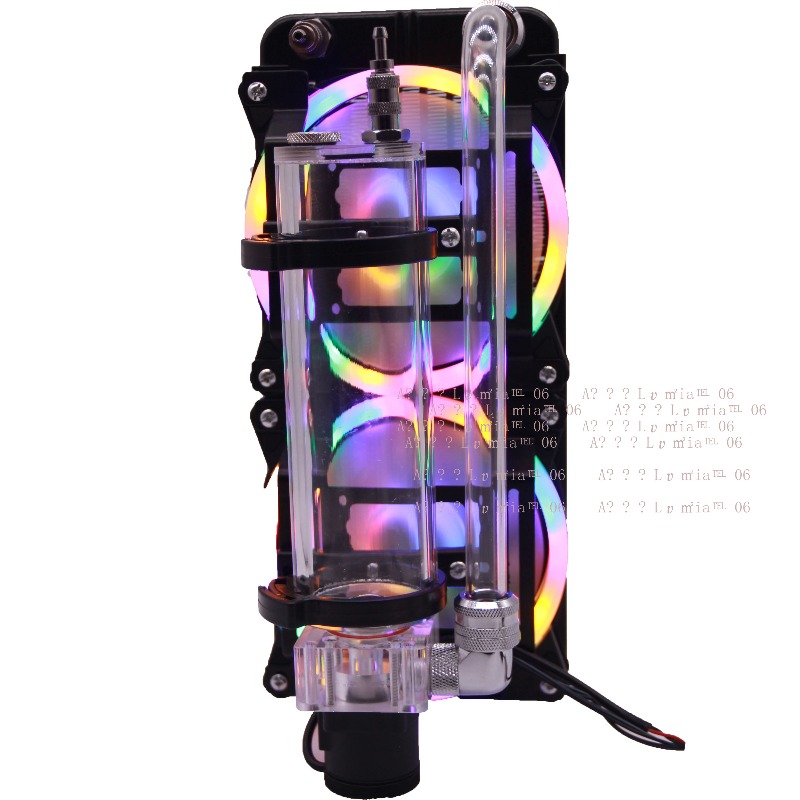 External Radiator Water Cooling Kit - ระบบระบายความร้อนด้วยน้ำสำหรับแล็ปท็อป ชุดระบายความร้อนภายนอก ชุดทำความเย็นด้วยของเหลวสำหรับโน้ตบุ๊กพีซีเกมมิ่ง