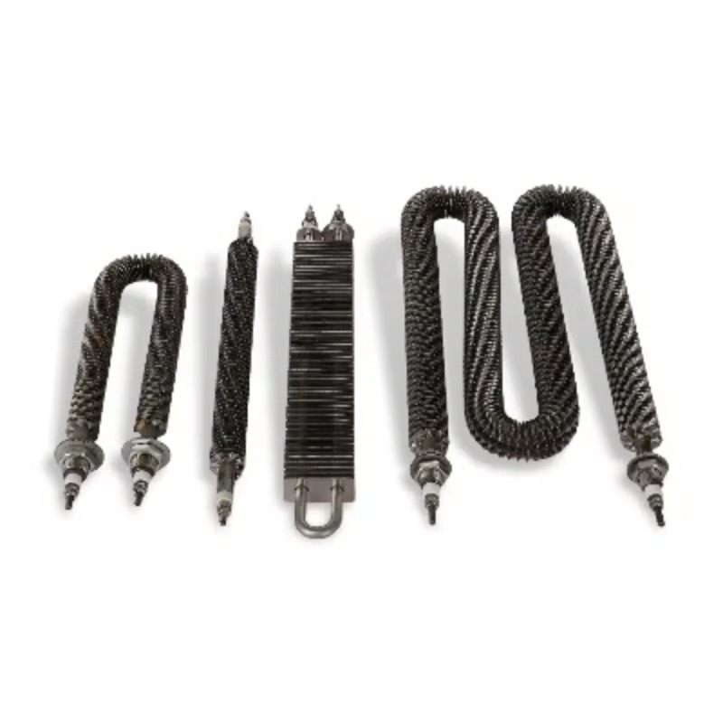 Heatsink - 220V 380V 3KW ฮีตเตอร์แบบท่อครีบสแตนเลสทรงตัวยูและตัวดับบลิว สำหรับเตาอบลมร้อน