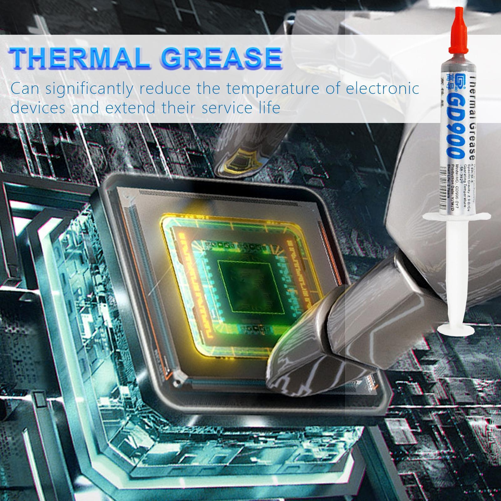 ใหม่ 1 ชิ้น จาระบีระบายความร้อ - Thermal Paste บทวิจารณ์และราคา