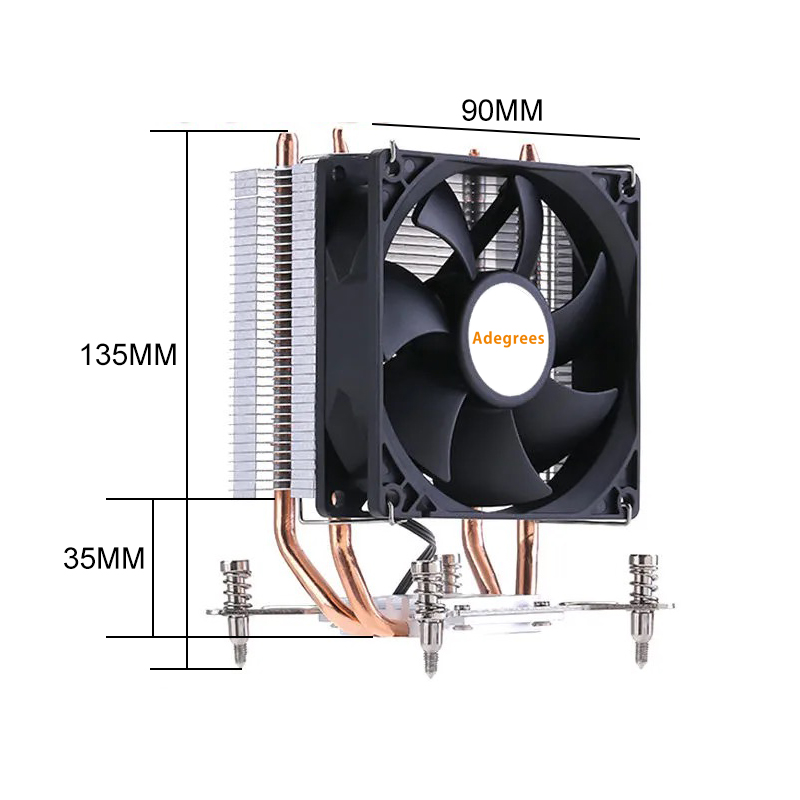 ฮีทไปป์ 2 เส้น X99 ชุดระบายควา - Air Cooler Cpu บทวิจารณ์และราคา