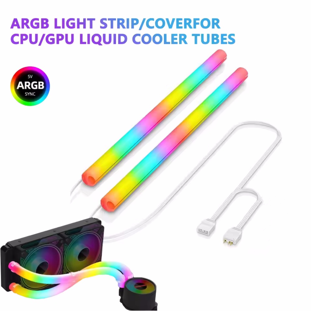 ปลอกหุ้มไฟ LED Neon Tube ARGB  - Aio Liquid Cooler บทวิจารณ์และราคา