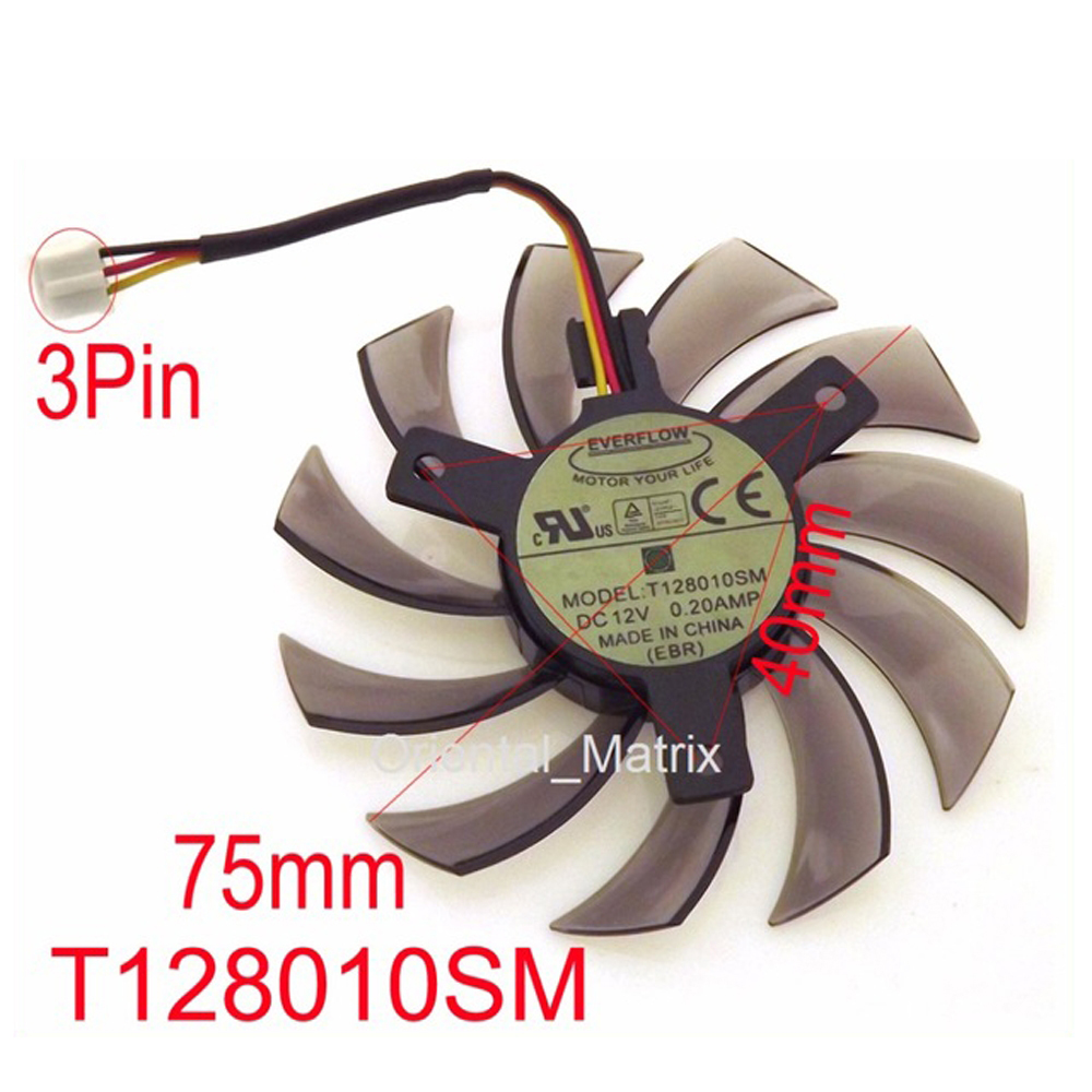 จัดส่งฟรี T128010SM 75 มม.DC12 - Cpu Fan บทวิจารณ์และราคา