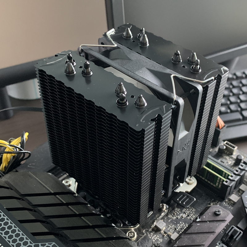 ชุดระบายความร้อนซีพียูแบบใช้ลม - Cpu Cooler บทวิจารณ์และราคา
