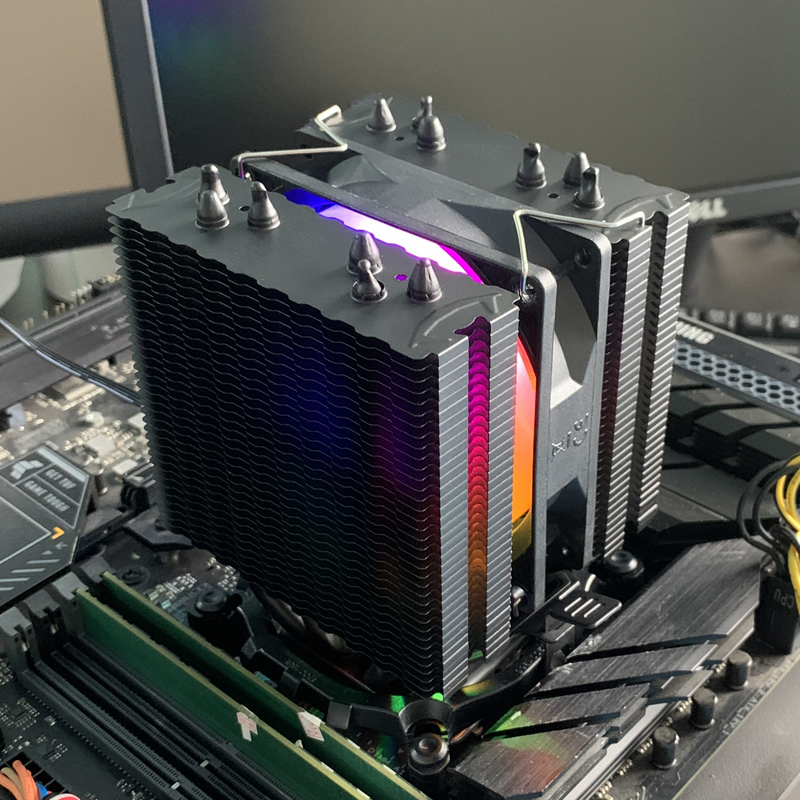 ชุดระบายความร้อนซีพียูแบบใช้ลม - Cpu Cooler บทวิจารณ์และราคา