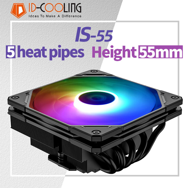 ID-COOLING IS-55 5Heatpipe CPU - Cpu Cooler บทวิจารณ์และราคา